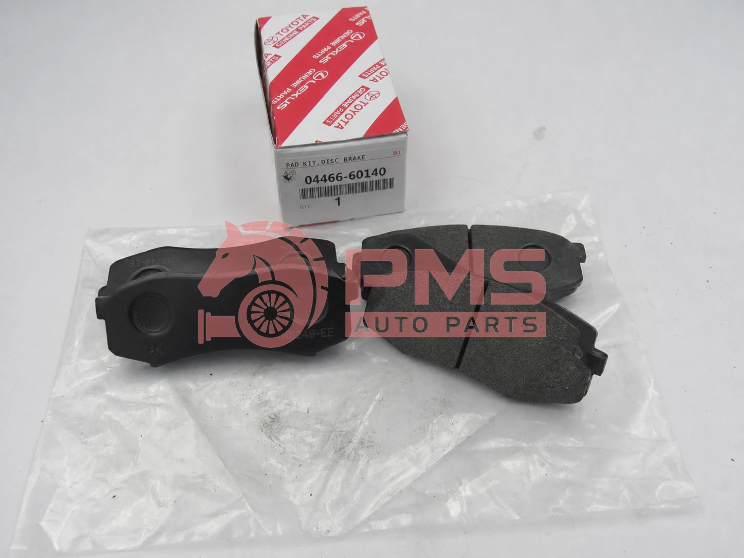 04466-60140 Rear brake pad kit for 2010-2019 Toyota 4Runner SR5 0446660140